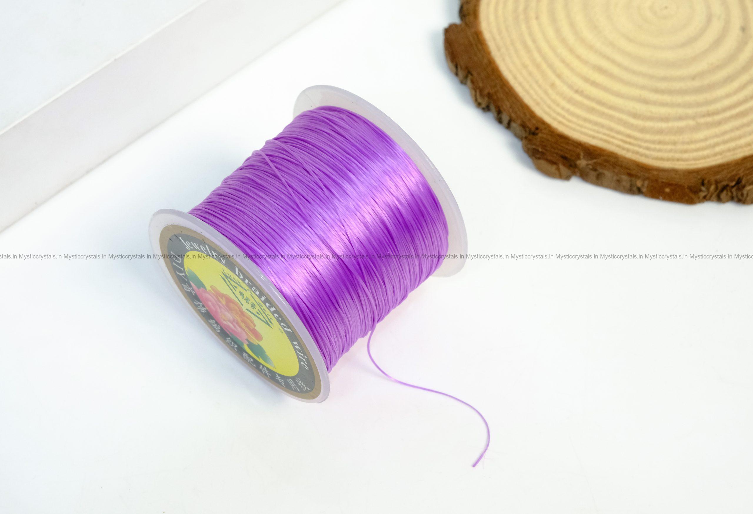 Stretchable Elastic Thread 0.8 mm for Bracelet, Necklace and Jewelry Making 500 Meters - Image 23