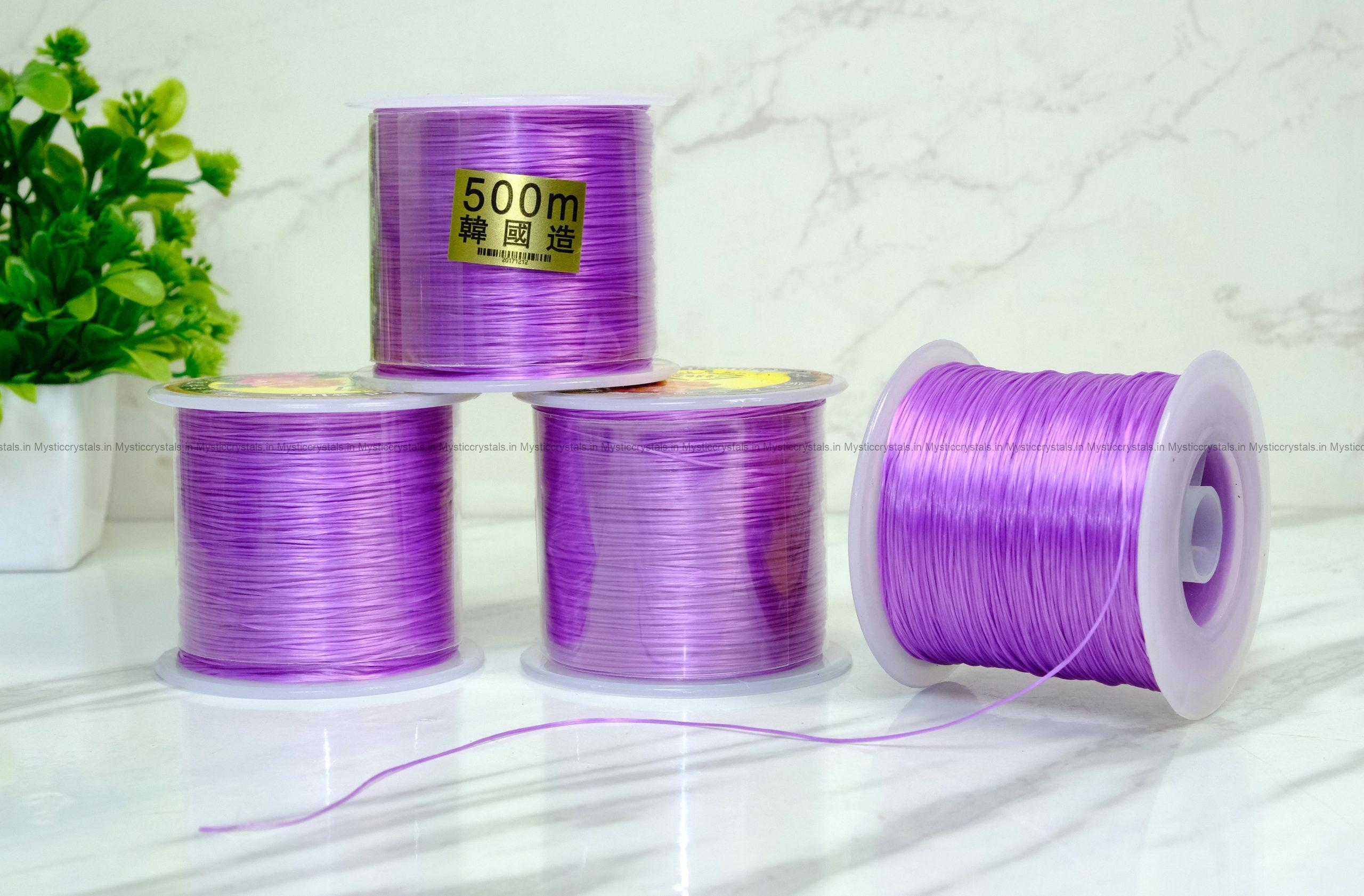 Stretchable Elastic Thread 0.8 mm for Bracelet, Necklace and Jewelry Making 500 Meters - Image 25