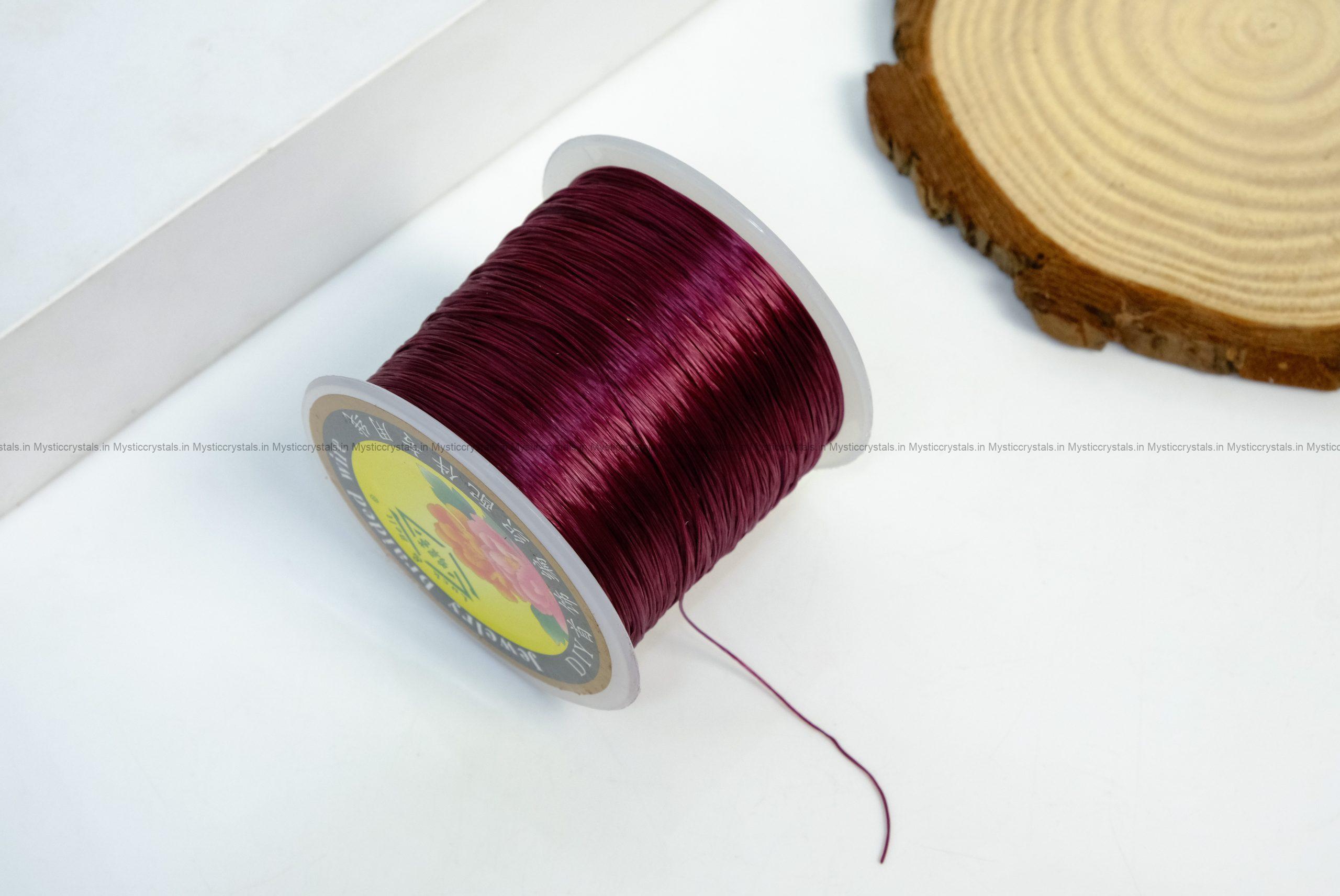 Stretchable Elastic Thread 0.8 mm for Bracelet, Necklace and Jewelry Making 500 Meters - Image 37