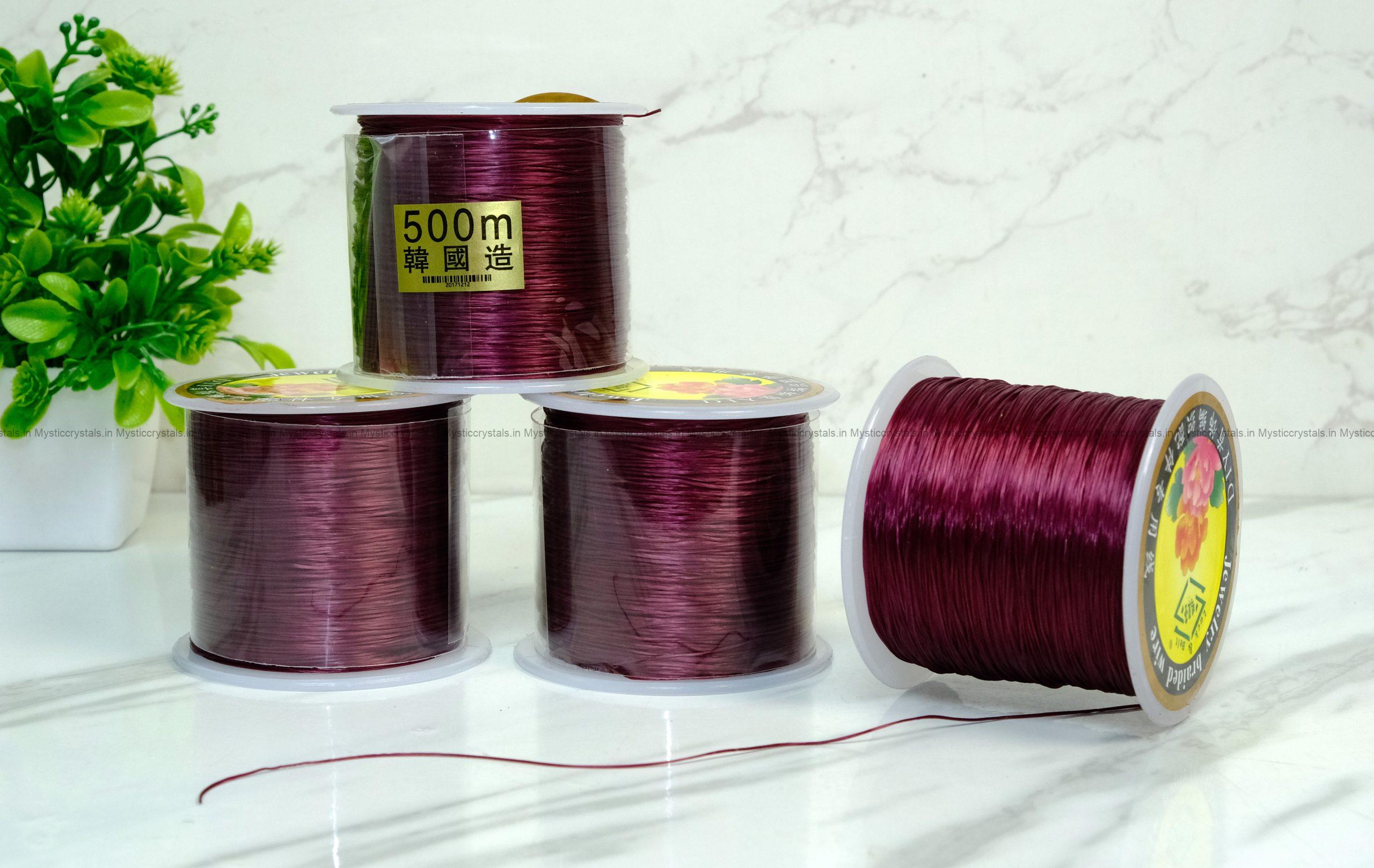 Stretchable Elastic Thread 0.8 mm for Bracelet, Necklace and Jewelry Making 500 Meters - Image 39