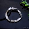 Rutilated Quartz Pipe Shape Bracelet
