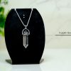 Clear Quartz Pointer Pendant
