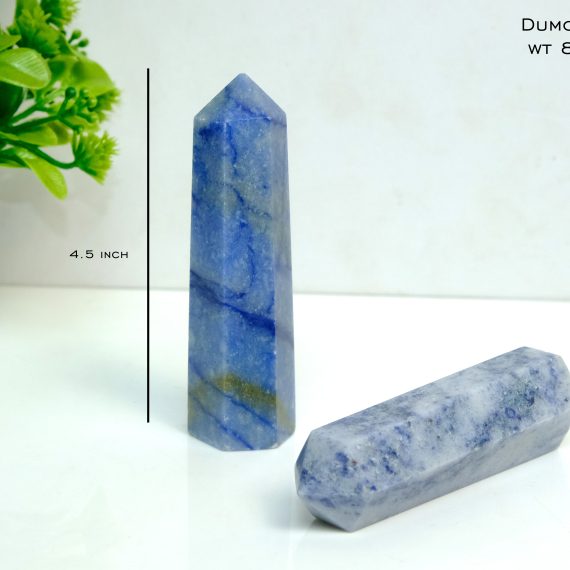Dumortierite Crystal Obelisk