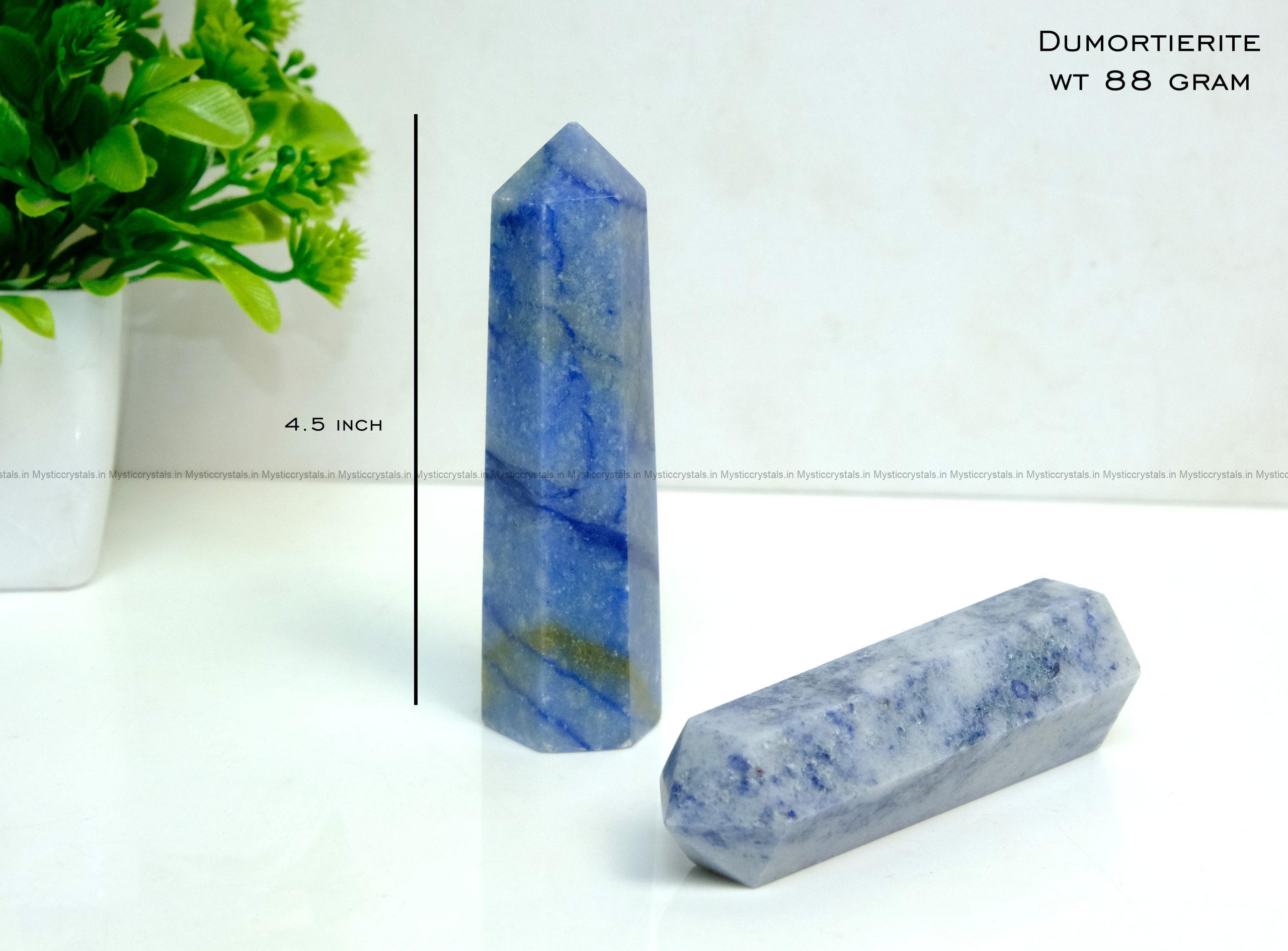 Dumortierite Crystal Obelisk
