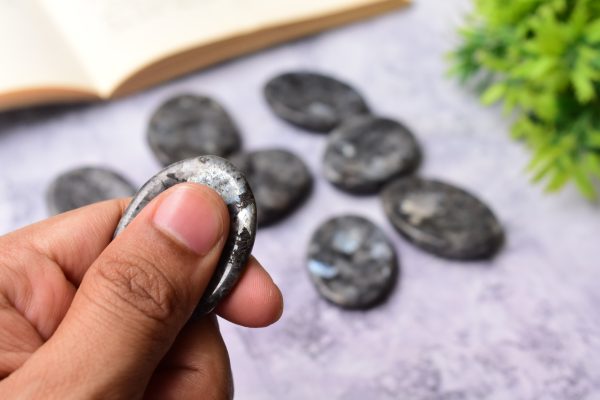 Larvikite Worry Stone