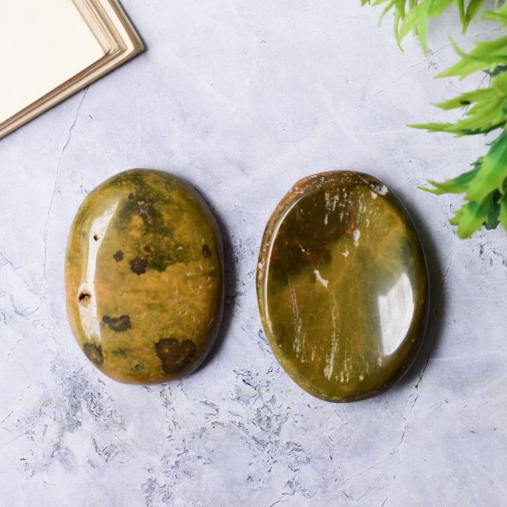 Ocean Jasper Worry Stone