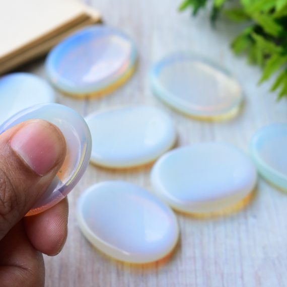Opalite Worry Stone