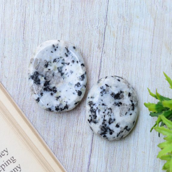 Rainbow Moonstone Worry Stone