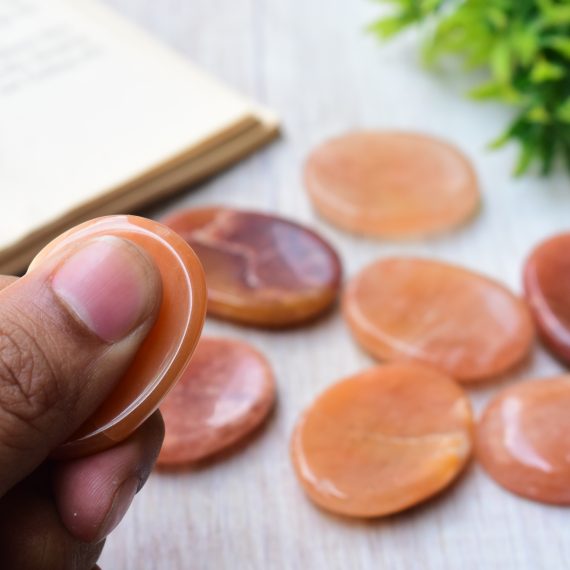 Red Aventurine Worry Stone