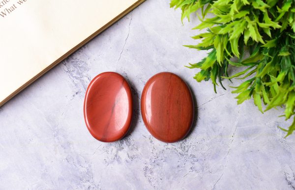 Red Jasper Worry Stone