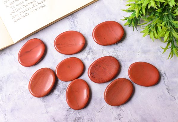 Red Jasper Worry Stone