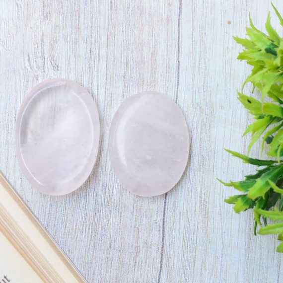 Rose Quartz Worry Stone