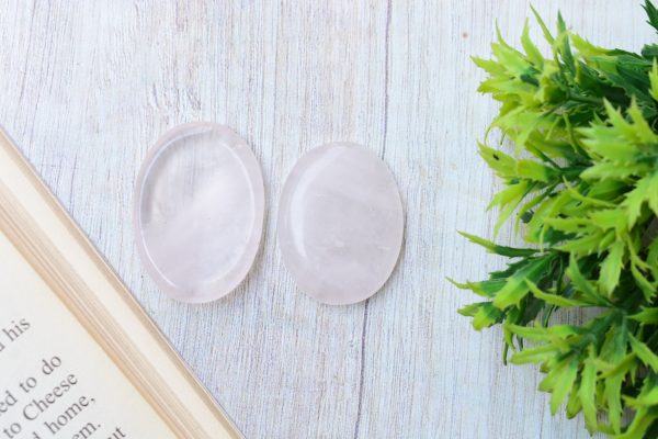 Rose Quartz Worry Stone