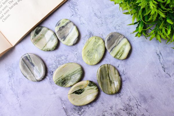 Serpentine Worry Stone
