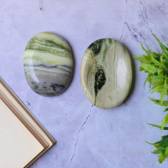 Serpentine Worry Stone
