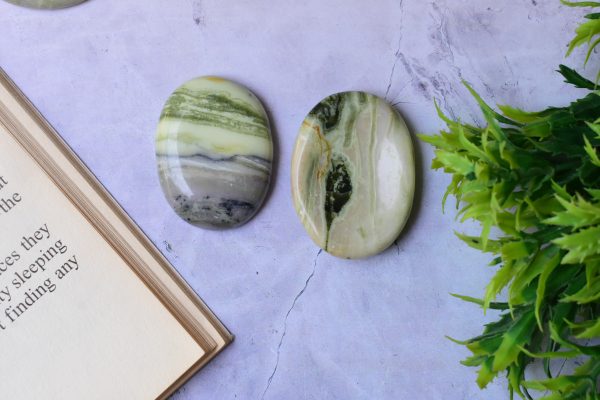 Serpentine Worry Stone