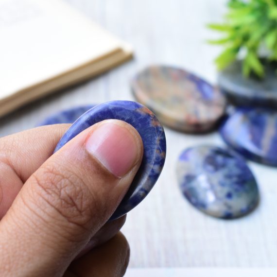 Sodalite Worry Stone