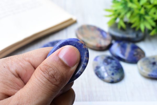 Sodalite Worry Stone