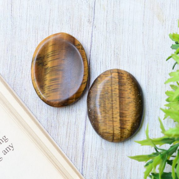 Tiger Eye Worry Stone