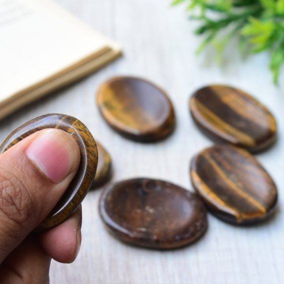Tiger Eye Worry Stone