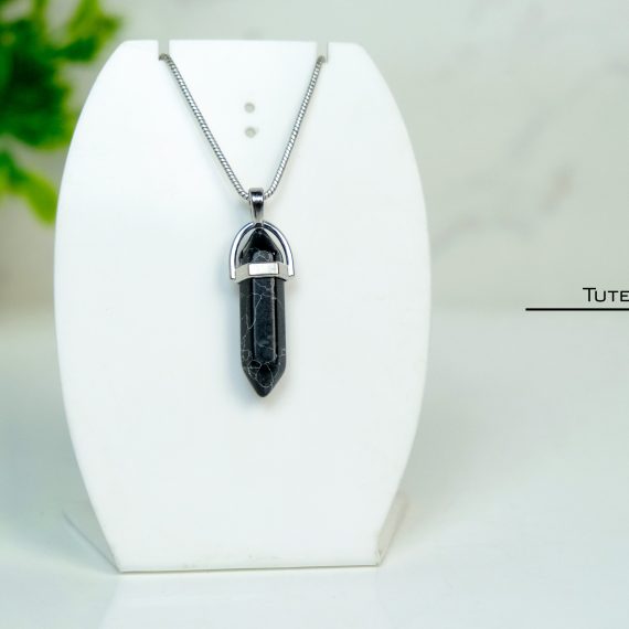 Tutela Jasper Pointer Pendant