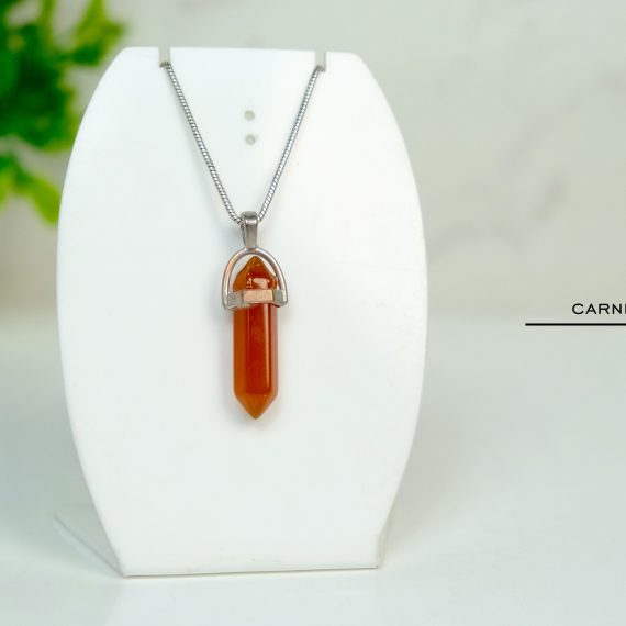 Carnelian Pointer Pendant