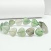 Multi Fluorite Heart Shape Bead Bracelet