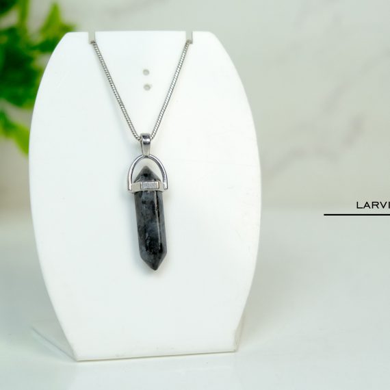 Larvikite Pointer Pendant