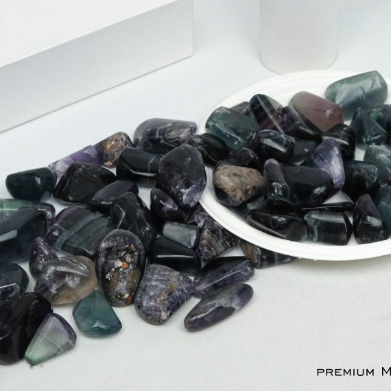 Natural Premium Multi Fluorite Tumble