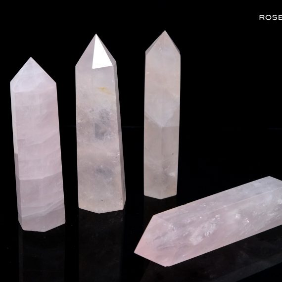 Rose Quartz Crystal Obelisk