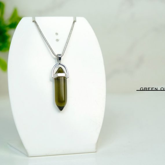 Smoky Quartz Pointer Pendant