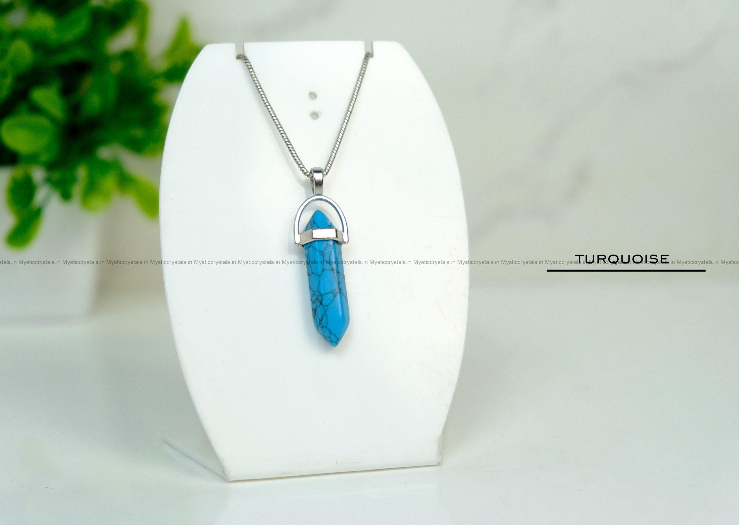 Turquoise Pointer Pendant