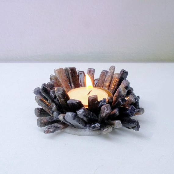 Blue Aventurine Crystal Diya