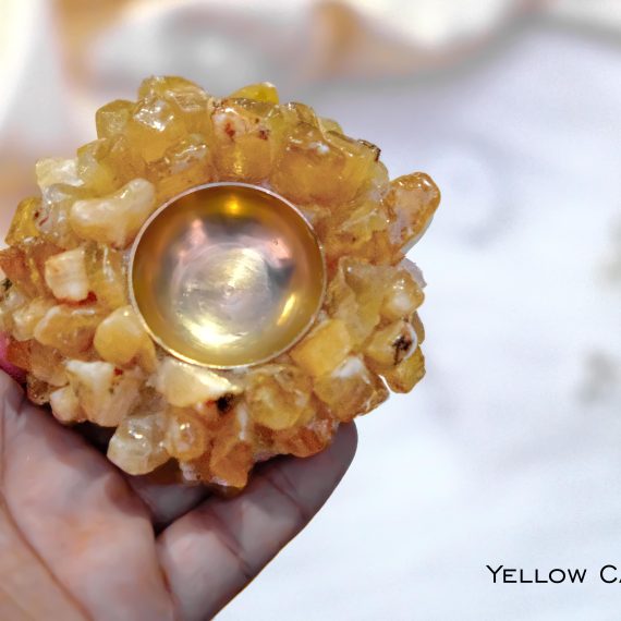Calcite Crystal Diya