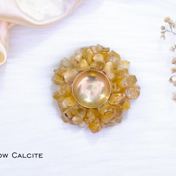 Calcite Crystal Diya
