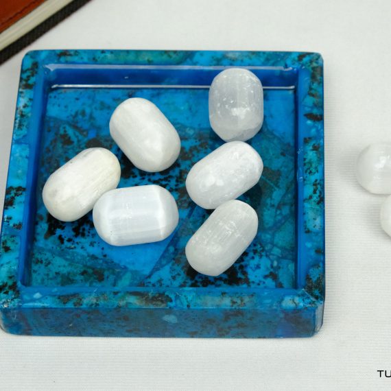 Turquoise Crystal Tray