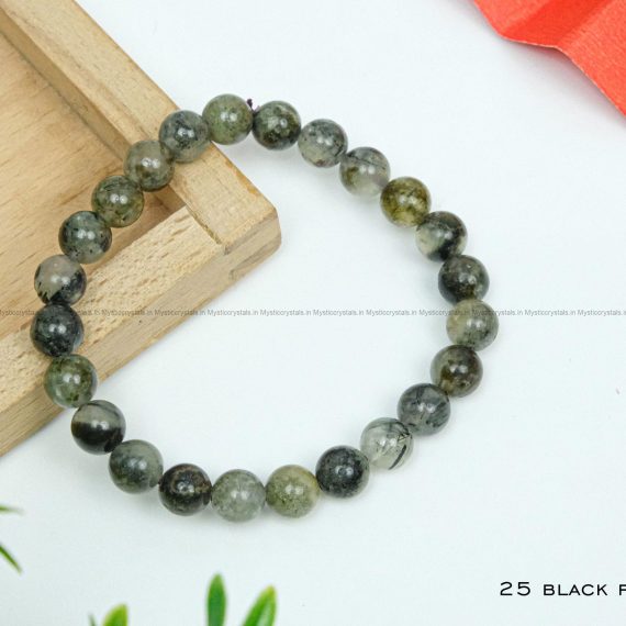 Black Prehnite Bracelet