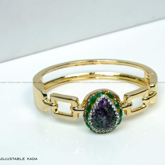 Ruby Zoisite Adjustable Kada