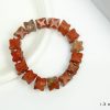 Red Jasper Merkaba Bead Bracelet