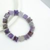 Amethyst Merkaba Bead Bracelet