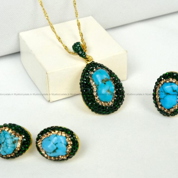 Turquoise Jewellery Set