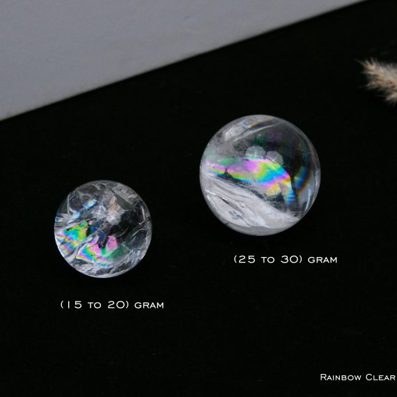 Aura Clear Quartz Mini Sphere