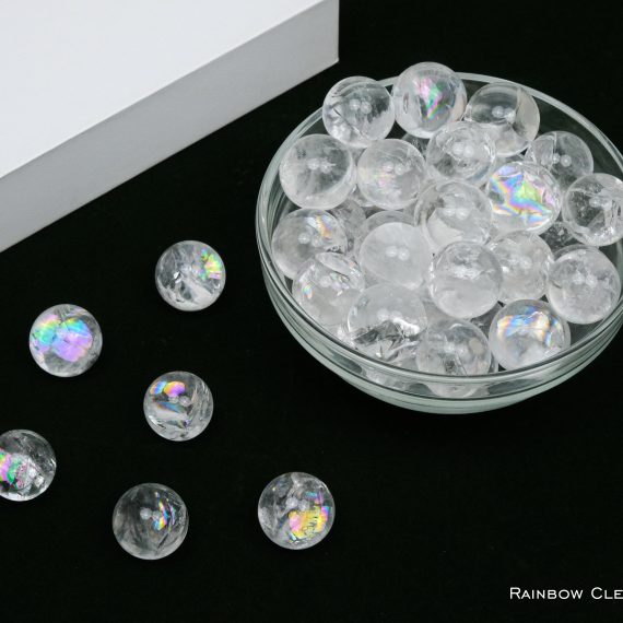 Aura Clear Quartz Mini Sphere