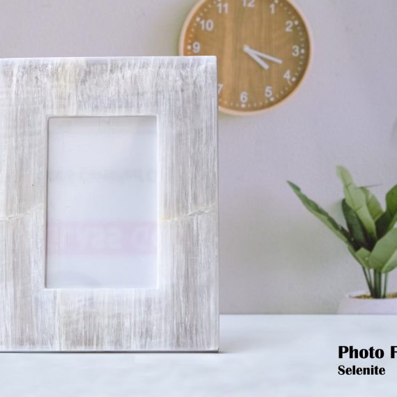 Selenite Photo Frame