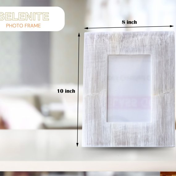 Selenite Photo Frame
