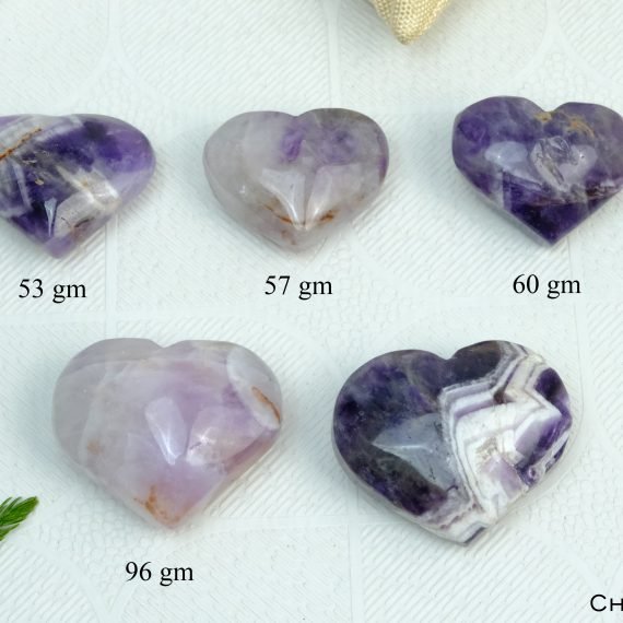 Amethyst Crystal Heart