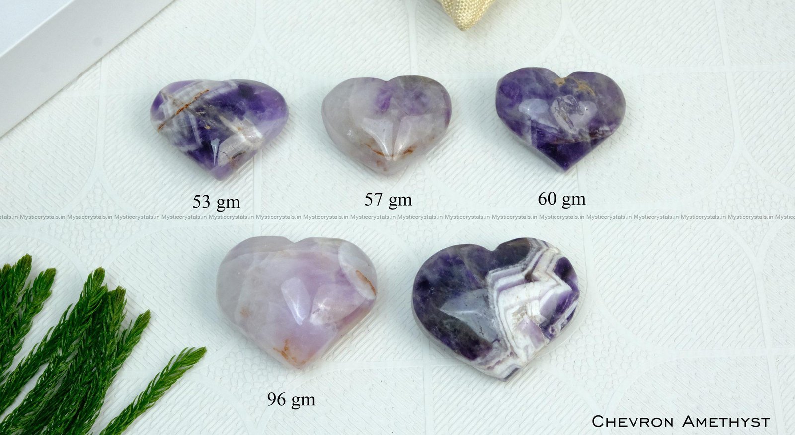 Amethyst Crystal Heart