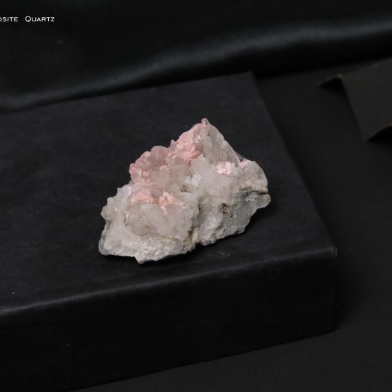 19 rhodochrosite Quartz