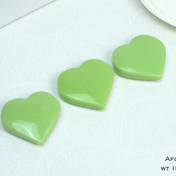 Afghan Jade Crystal Heart