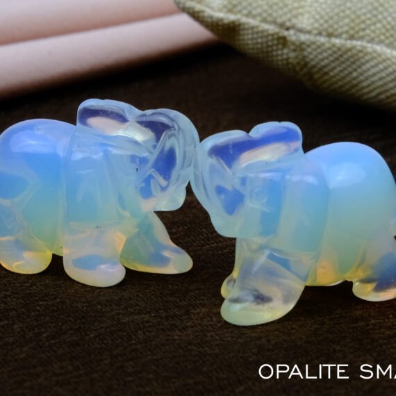 Opalite Crystal Elephant